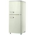 eltronic mf110ccdp frigorifero con congelatore libera installazione doppia porta 110 l panna