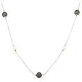 collana donna oro bianco gl100294