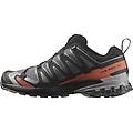 xa pro 3d v9 gtx m scarpe trail running uomo grey/orange 12 uk