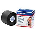 k taping benda elastica fisioterapico 5mx5cm nero