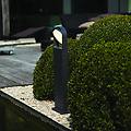 lampione da giardino led fele h 70 cm antracite 1000 lumen ip54