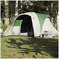 - tenda da campeggio a cupola per 6 persone verde impermeabile