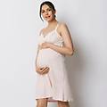 sottoveste maternity cristiana / rosa melange / m rosa melange