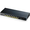 gs1900-10hp gestito l2 gigabit ethernet 10-100-1000 supporto power over ethernet nero
