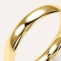 fede comoda leggera 3. 5 mm oro giallo collezione fede leggera 750/1000 oro giallo