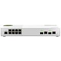 qsw-m2108-2c switch di rete gestito l2 2. 5g ethernet (100/1000/2500) grigio bianco