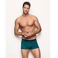 boxer in cotone elasticizzato new fashion color / verde lago / 2 verde lago