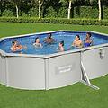 piscina fuori terra rigida hydrium set grigio l int 5 x 3. 6 m