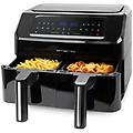 friggitrice ad aria af-130376. 1 7 2l 2400w doppio cestello dual cook