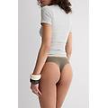 brasiliana in cotone senza cuciture donna verde taglia 3