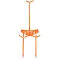 bluebella colette harness con reggicalze arancione