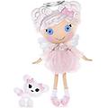 lalaloopsy cloud e. sky 33cm con barboncino-bambola angelo con capelli bianchi aureola ali vestito e