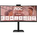 monitor pc 34'' ultrawide quad hd led nero cu34e4cw