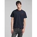 t-shirt in jersey con ricamo r