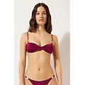 top canotta costume minimal fit donna bordeaux 4