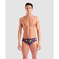 slip uomo black multi