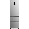 frigorifero combi bolero coolmarket combi fd 400 inox e total no frost 191cm 401l e inox display