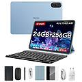 tablet mega 2 wifi + 4g 12 8gb 256gb blu con teclado y stylus pen