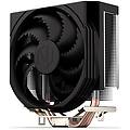 ventola cpu spartan 5 2 tubi da 120 mm nera
