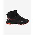 scarponi hike up mid gore-tex nero rosso 46
