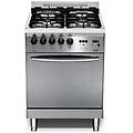- cucina a gas c66gvc 4 fuochi a gas forno a gas classe a colore acciaio inox lucidato