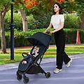 passeggino leggero per bambini piegatura con una mano passeggino portatile con schienale reclinabile