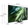 tv neo qled 4k 65" qe65qn90datxzt smart tv wi-fi titan black 2024 processore nq4 ai gen2