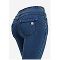 leggings n. o. w. superskinny vita media in jersey denim dark jeans-seams on tone donna extra small