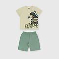 pigiama in jersey da bambino beige taglia 6