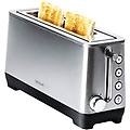 tostapane vertical bigtoast extra acciaio inossidabile con 1 fessura lunga extra-larga 2 fette e