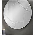 - specchio con decori incisi rotondo 60 cm art 1054-a serie la progetto