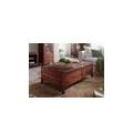 tavolino da salotto in legno di sheesham / palissandro 120x70x40 noce oliato brooklyn #12