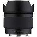 - af 12mm f2 e milc obiettivo ultra-ampio nero
