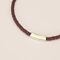 bracciale con targhetta l'homme or oro giallo collezione l'homme or oro giallo