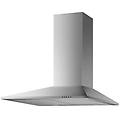 cappa decorativa piramide plus 90 90 cm c inossidabile