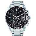 - solare uomo orologio cronografo titanio con cinturino in at8154-82e
