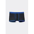 boxer in cotone bicolore uomo nero tamaño m