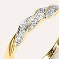 anello fantasia sophia oro giallo diamante collezione sophia misura 58 oro giallo
