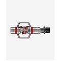 pedali egg beater 3 argentato rosso