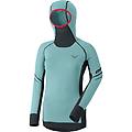 alpine l/s w maglia trailrunning donna light blue s