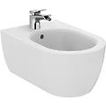 bidet monoforo sospeso con fissaggi nascosti