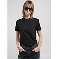 t-shirt regular fit con ricamo