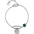 bracciale con stella e pendente gemelli