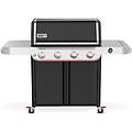 e-425w barbecue a gas gpl nero in acciaio inox
