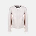 giacca biker da donna rosa