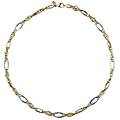 collana donna oro bianco giallo gl102009