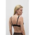 reggiseno a balconcino elena invisible touch donna nero taglia 2d