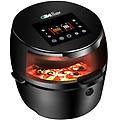 friggitrice ad aria oba-oh08 8 litri con sistema aria rotante senza olio display digitale a led otto