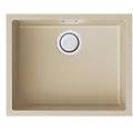 lavello 1 vasca (55 6x45 6cm) zen 105 champagne opaco lkz10595