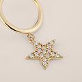 orecchini a cerchio toujours oro giallo cubic zirconia collezione toujours oro giallo